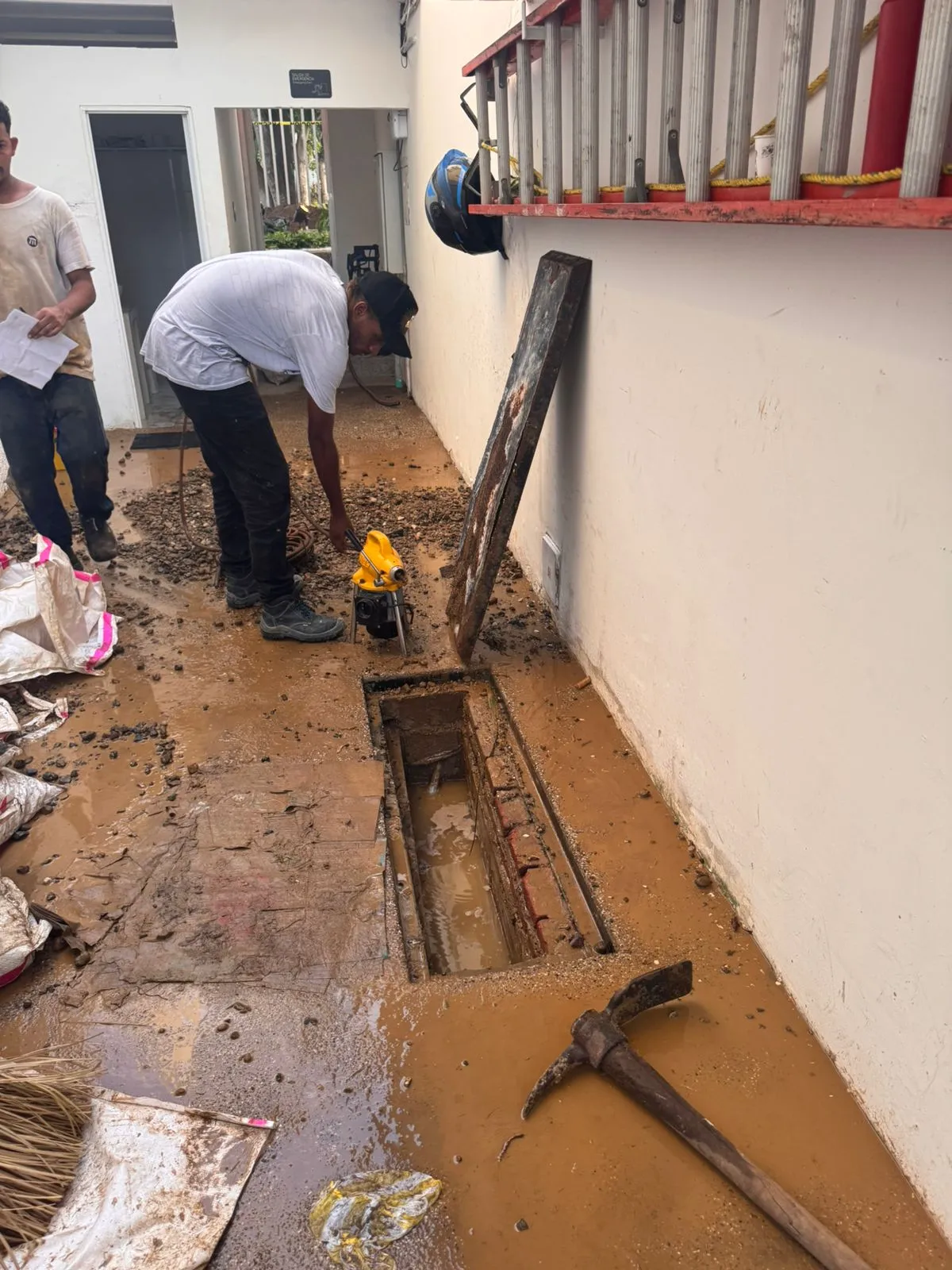 Instalación de tuberías de agua